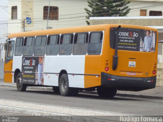 Vitran - Vitória Transportes 374 na cidade de Paulo Afonso, Bahia, Brasil, por Rodrigo Fonseca. Número da foto: #1933530.