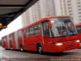 Araucária Transportes Coletivos LD001 na cidade de Curitiba, Paraná, Brasil, por Giovanni Ferrari Bertoldi. Número da foto: #:id.