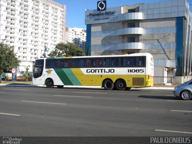 Empresa Gontijo de Transportes 11085 na cidade de Brasília, Distrito Federal, Brasil, por Paulo Camillo Mendes Maria. ID da foto: 1936826.