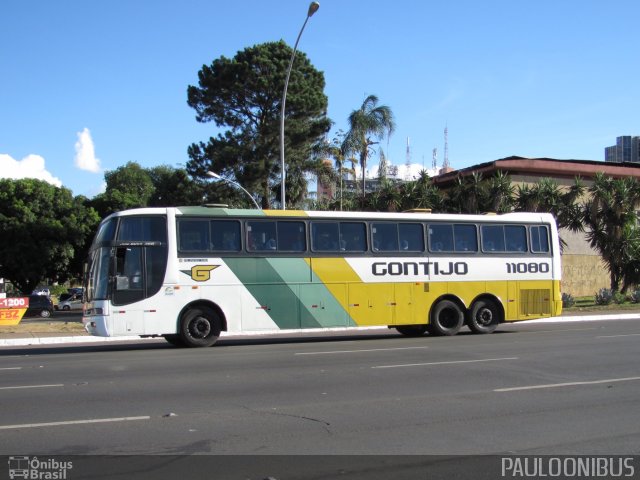 Empresa Gontijo de Transportes 11080 na cidade de Brasília, Distrito Federal, Brasil, por Paulo Camillo Mendes Maria. ID da foto: 1936829.