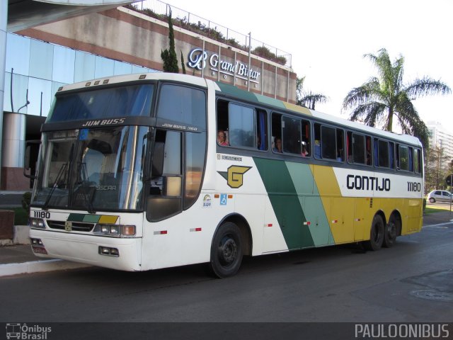 Empresa Gontijo de Transportes 11180 na cidade de Brasília, Distrito Federal, Brasil, por Paulo Camillo Mendes Maria. ID da foto: 1936841.