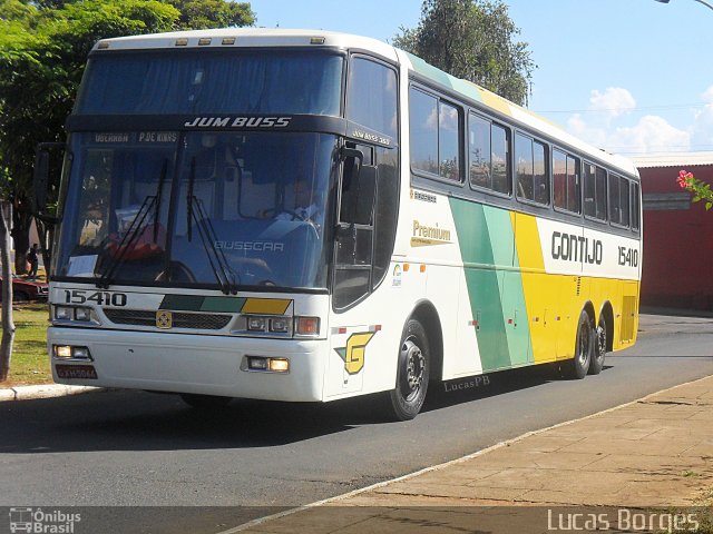 Empresa Gontijo de Transportes 15410 na cidade de Araxá, Minas Gerais, Brasil, por Lucas Borges . Número da foto: #1936075.