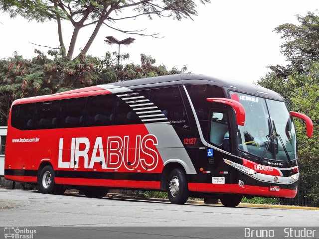 Lirabus 12127 na cidade de São Paulo, São Paulo, Brasil, por Bruno   Studer. Número da foto: #1935440.