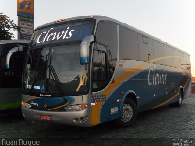 Viação Clewis 2403 na cidade de São José dos Campos, São Paulo, Brasil, por Ruan Roque. Número da foto: #1936158.