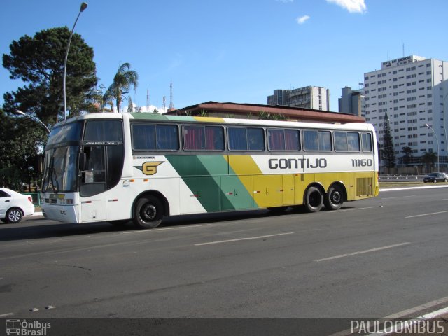 Empresa Gontijo de Transportes 11160 na cidade de Brasília, Distrito Federal, Brasil, por Paulo Camillo Mendes Maria. ID da foto: 1936821.