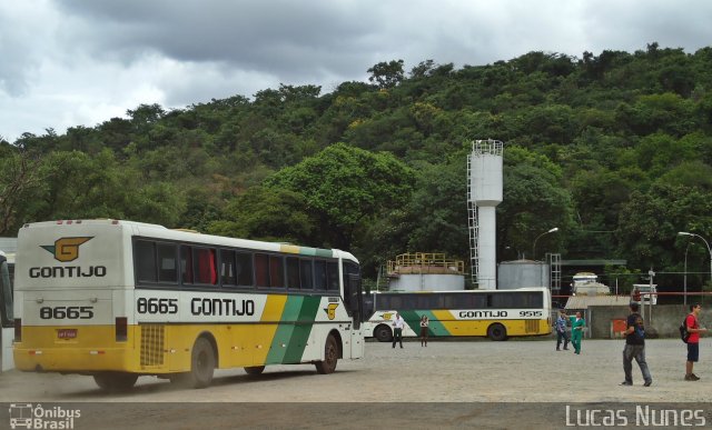 Empresa Gontijo de Transportes 8665 na cidade de Belo Horizonte, Minas Gerais, Brasil, por Lucas Nunes. ID da foto: 1936538.