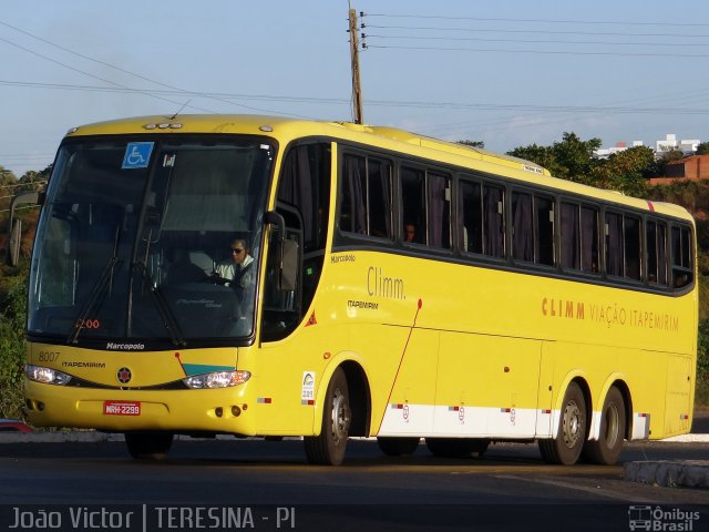 Viação Itapemirim 8007 na cidade de Teresina, Piauí, Brasil, por João Victor. ID da foto: 1936669.