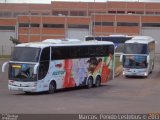 Eucatur - Empresa União Cascavel de Transportes e Turismo 3904 na cidade de Rondonópolis, Mato Grosso, Brasil, por Marcos  Penido. Número da foto: #:id.