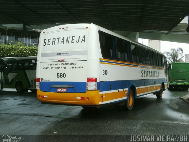 Viação Sertaneja 580 na cidade de Belo Horizonte, Minas Gerais, Brasil, por Josimar Vieira. Número da foto: #1938909.