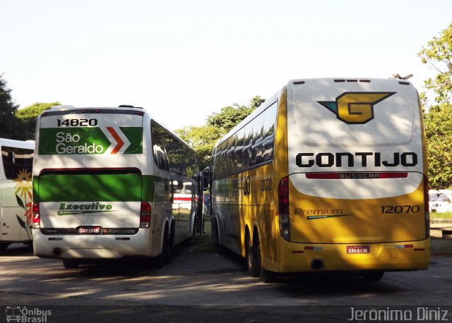 Empresa Gontijo de Transportes 12070 na cidade de São Paulo, São Paulo, Brasil, por Jerônimo Diniz. Número da foto: #1938587.