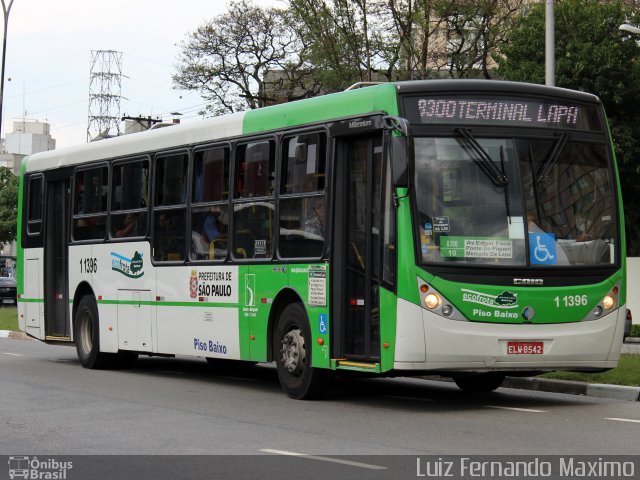 Viação Santa Brígida 1 1396 na cidade de São Paulo, São Paulo, Brasil, por Luiz Fernando Maximo. Número da foto: #1938980.