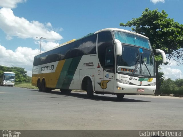 Empresa Gontijo de Transportes 17200 na cidade de Montes Claros, Minas Gerais, Brasil, por Gabriel Silveira. Número da foto: #1937727.