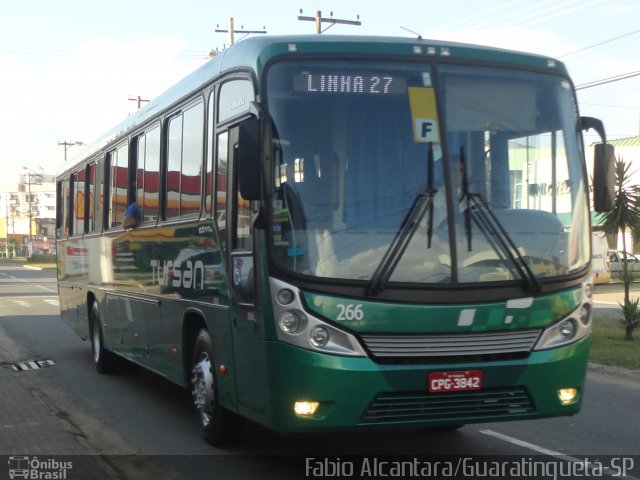 Tursan - Turismo Santo André 266 na cidade de Guaratinguetá, São Paulo, Brasil, por Fabio Alcantara. Número da foto: #1937318.