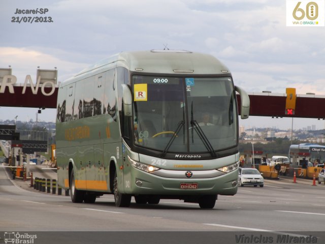 Viação Itapemirim 242 na cidade de Jacareí, São Paulo, Brasil, por Vinicius Miranda. Número da foto: #1937795.