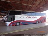 Expresso São Luiz 7270 na cidade de Rondonópolis, Mato Grosso, Brasil, por Marcos  Penido. Número da foto: #1938917.