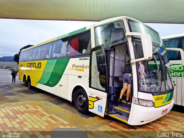 Empresa Gontijo de Transportes 12000 na cidade de João Monlevade, Minas Gerais, Brasil, por Caio Trés. Número da foto: #1940479.
