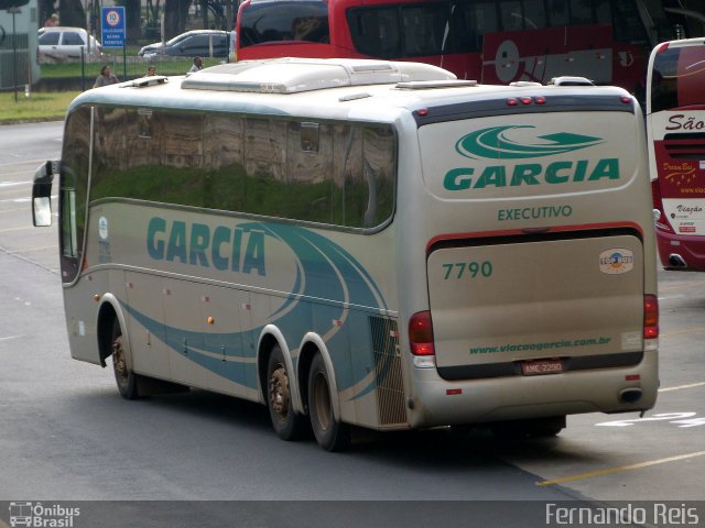 Viação Garcia 7790 na cidade de Ribeirão Preto, São Paulo, Brasil, por Fernando Reis. Número da foto: #1939395.