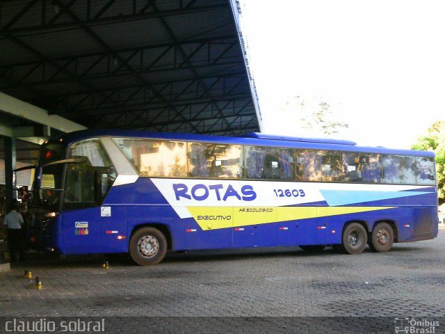 RodeRotas - Rotas de Viação do Triângulo 12603 na cidade de Ji-Paraná, Rondônia, Brasil, por Claudio Aparecido de Deus Sobral. Número da foto: #1940065.