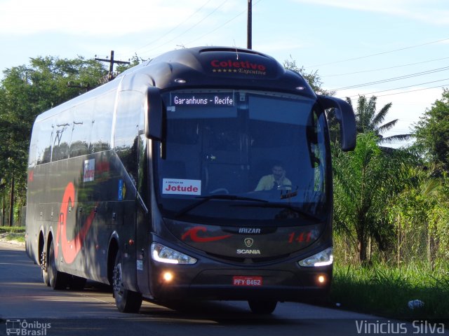 Coletivo Transportes 141 na cidade de Recife, Pernambuco, Brasil, por Vinicius Silva. Número da foto: #1940518.