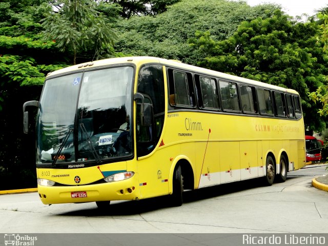 Viação Itapemirim 8103 na cidade de São Paulo, São Paulo, Brasil, por Ricardo Liberino. Número da foto: #1940431.