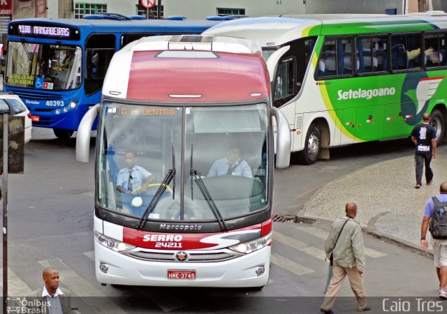 Viação Serro 24211 na cidade de Belo Horizonte, Minas Gerais, Brasil, por Caio Trés. Número da foto: #1940535.