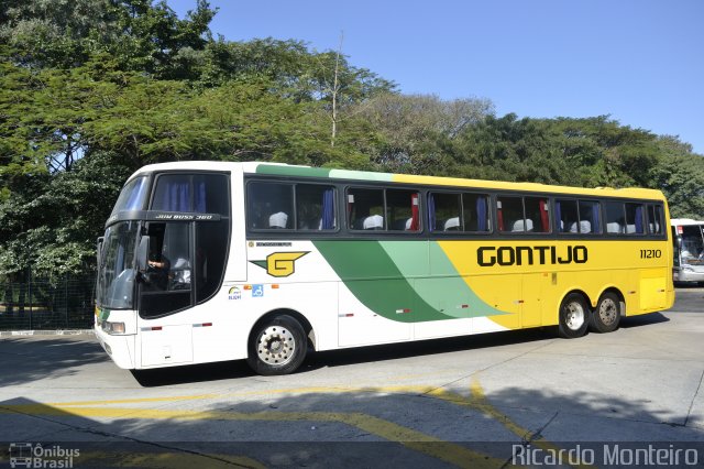 Empresa Gontijo de Transportes 11210 na cidade de São Paulo, São Paulo, Brasil, por Ricardo Silva Monteiro. ID da foto: 1940638.