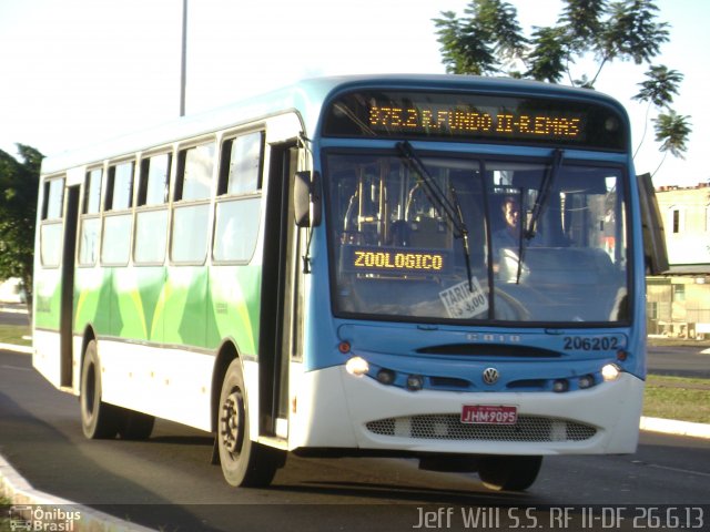 Rota do Sol Turismo 206202 na cidade de Riacho Fundo II, Distrito Federal, Brasil, por Jefferson Willian da Silva de Sousa. Número da foto: #1940705.