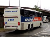 Unesul de Transportes 3418 na cidade de Porto Alegre, Rio Grande do Sul, Brasil, por Fabricio do Nascimento Zulato. Número da foto: #:id.
