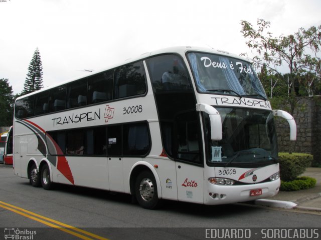 Transpen Transporte Coletivo e Encomendas 30008 na cidade de São Paulo, São Paulo, Brasil, por EDUARDO - SOROCABUS. Número da foto: #1942853.
