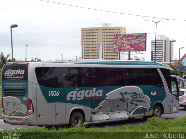 Águia Turismo 11106 na cidade de Campina Grande, Paraíba, Brasil, por José  Roberto. Número da foto: #1941855.