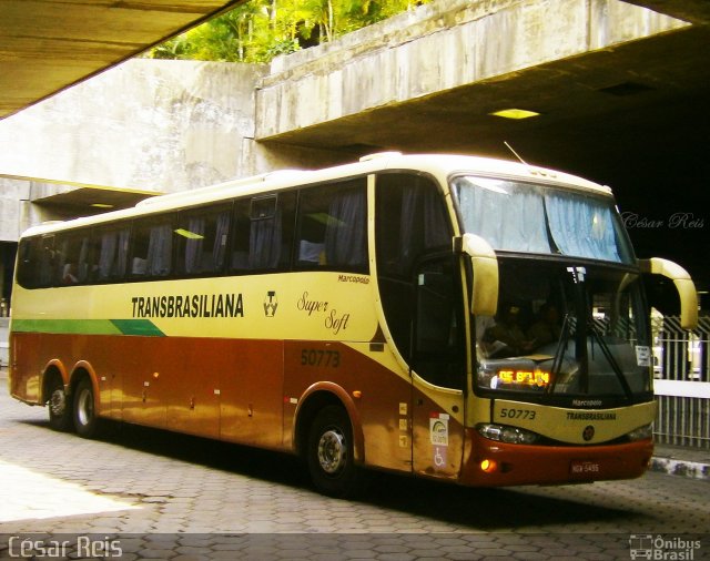 Transbrasiliana Transportes e Turismo 50773 na cidade de Belo Horizonte, Minas Gerais, Brasil, por César Ônibus. Número da foto: #1941644.