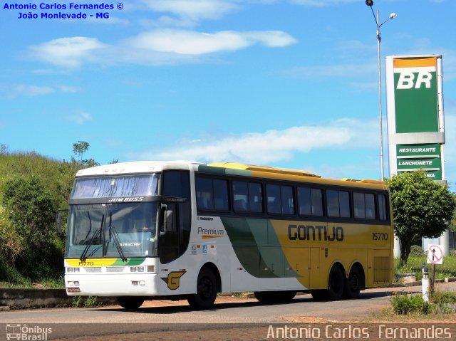 Empresa Gontijo de Transportes 15770 na cidade de João Monlevade, Minas Gerais, Brasil, por Antonio Carlos Fernandes. ID da foto: 1942233.