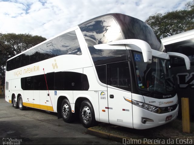 Viação Itapemirim 2014 na cidade de São Paulo, São Paulo, Brasil, por Dalmo Pereira da Costa. ID da foto: 1943476.