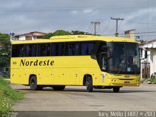 Viação Nordeste 8020 na cidade de Natal, Rio Grande do Norte, Brasil, por Iury  Mello. Número da foto: #1945137.