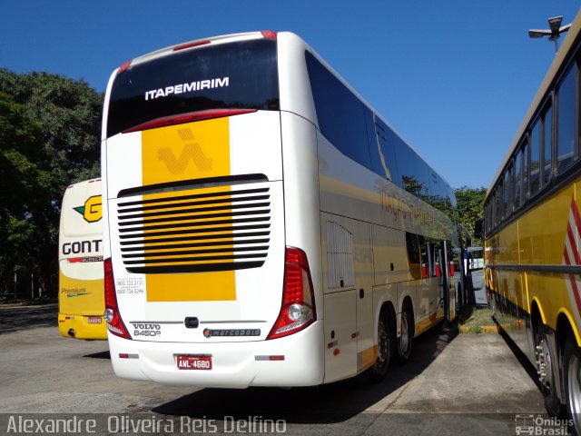 Viação Itapemirim 2014 na cidade de São Paulo, São Paulo, Brasil, por Alexandre  Oliveira Reis Delfino. Número da foto: #1944665.