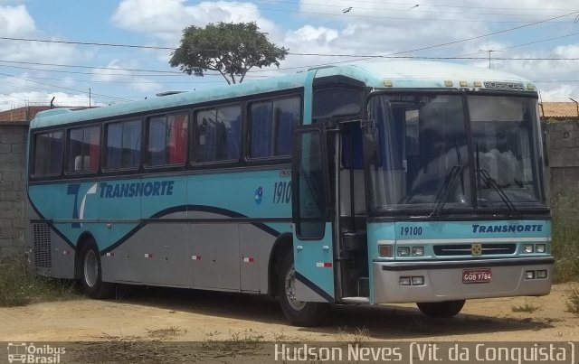 Transnorte - Transporte e Turismo Norte de Minas 19100 na cidade de Vitória da Conquista, Bahia, Brasil, por Hudson Neves. Número da foto: #1944203.