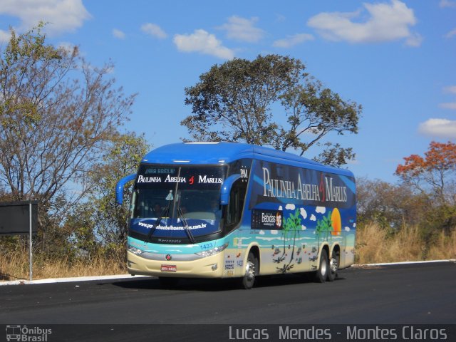 Aliança Tur Transporte de Passageiros e Turismo 1433 na cidade de Montes Claros, Minas Gerais, Brasil, por Lucas  Mendes. Número da foto: #1944805.