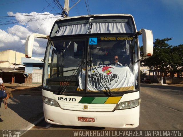 Empresa Gontijo de Transportes 12470 na cidade de Várzea da Palma, Minas Gerais, Brasil, por Wagner Gontijo Várzea da Palma-mg. Número da foto: #1943818.