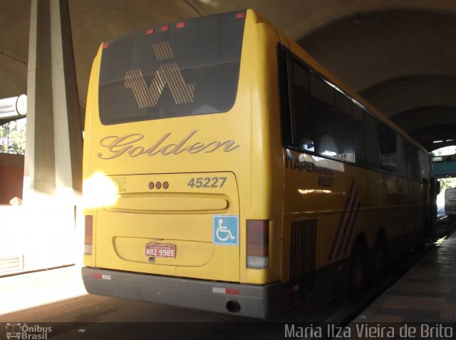 Viação Itapemirim 45227 na cidade de Volta Redonda, Rio de Janeiro, Brasil, por Maria Ilza Vieira de Brito. Número da foto: #1946396.