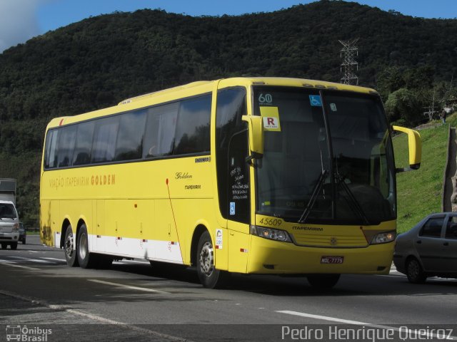 Viação Itapemirim 45609 na cidade de Petrópolis, Rio de Janeiro, Brasil, por Pedro Henrique Queiroz. ID da foto: 1945990.