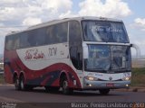 Expresso São Luiz 7170 na cidade de Rondonópolis, Mato Grosso, Brasil, por Marcos  Penido. Número da foto: #1947049.