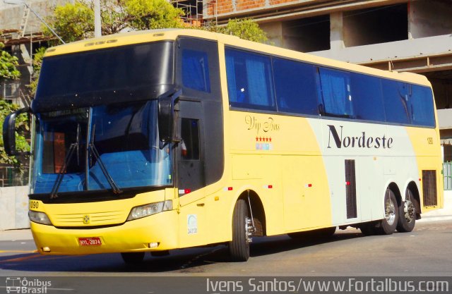Viação Nordeste 1090 na cidade de Fortaleza, Ceará, Brasil, por Ivam Santos. Número da foto: #1948099.