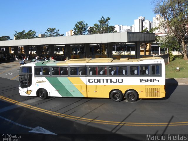 Empresa Gontijo de Transportes 15815 na cidade de Ribeirão Preto, São Paulo, Brasil, por Marcio Freitas. ID da foto: 1947531.