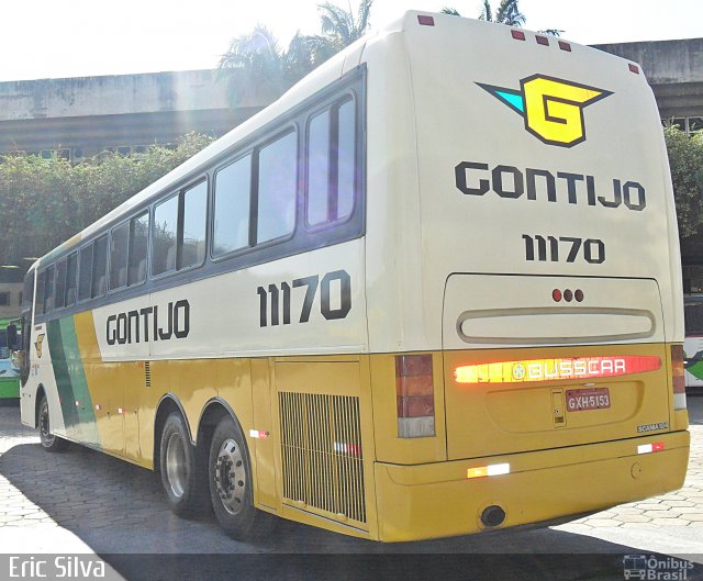 Empresa Gontijo de Transportes 11170 na cidade de Belo Horizonte, Minas Gerais, Brasil, por Eric Silva. ID da foto: 1947989.