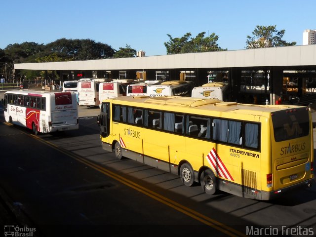 Viação Itapemirim 44075 na cidade de Ribeirão Preto, São Paulo, Brasil, por Marcio Freitas. ID da foto: 1947499.