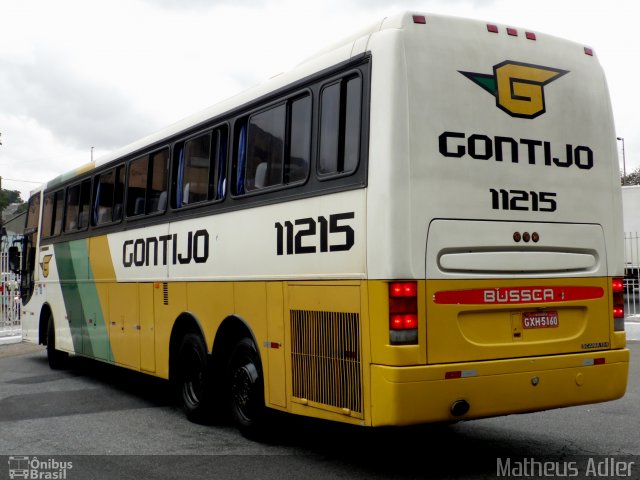 Empresa Gontijo de Transportes 11215 na cidade de Belo Horizonte, Minas Gerais, Brasil, por Matheus Adler. ID da foto: 1949212.