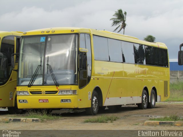 Viação Itapemirim 45215 na cidade de Feira de Santana, Bahia, Brasil, por Eleilton Oliveira. Número da foto: #1948948.