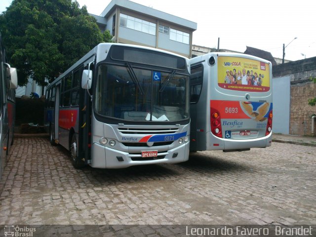 BBTT - Benfica Barueri Transporte e Turismo 5871 na cidade de Barueri, São Paulo, Brasil, por Leonardo Fávero  Brandet. Número da foto: #1947653.