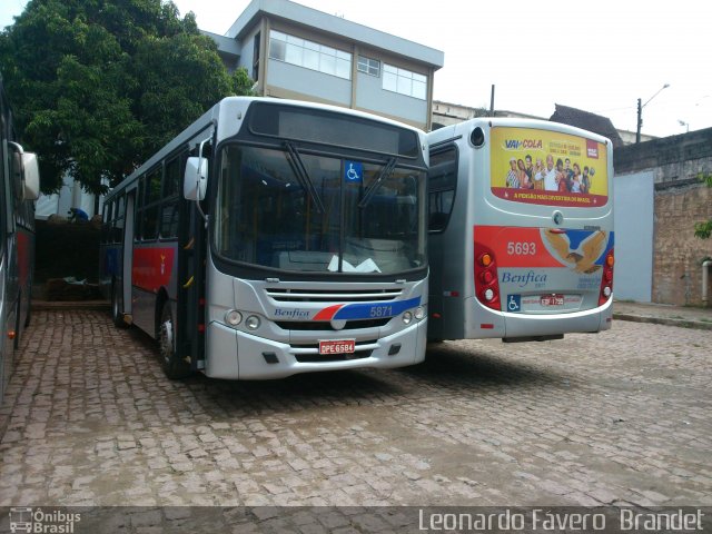 BBTT - Benfica Barueri Transporte e Turismo 5871 na cidade de Barueri, São Paulo, Brasil, por Leonardo Fávero  Brandet. ID da foto: 1947653.