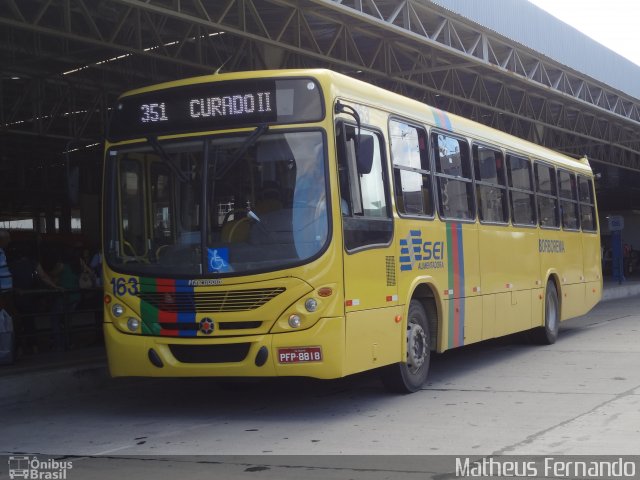 Borborema Imperial Transportes 163 na cidade de Recife, Pernambuco, Brasil, por Matheus Fernando. Número da foto: #1949692.